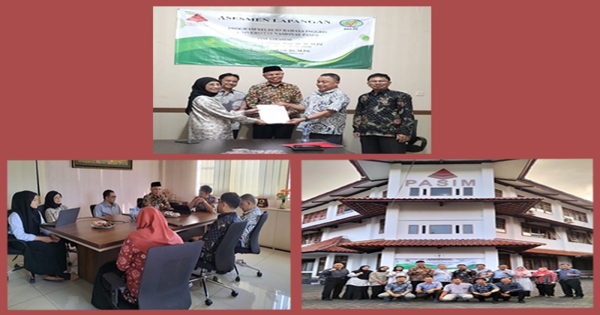 D3 BAHASA INGGRIS UNAS PASIM SEMAKIN OPTIMIS USAI ASESMEN LAPANGAN